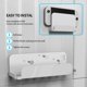 thumbnail image 3 of Soporte para Colgar en la Pared, Ajuste Universal para Switch/ Host TV Box, Montaje en Pared, Almacenamiento, Color Negro, 3 of 5