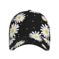 thumbnail image 2 of Balery Baseball Cap Adjustable Size for Running Workouts and Outdoor Activities All Seasons Dad Hat(Daisies Flowers), 2 of 9