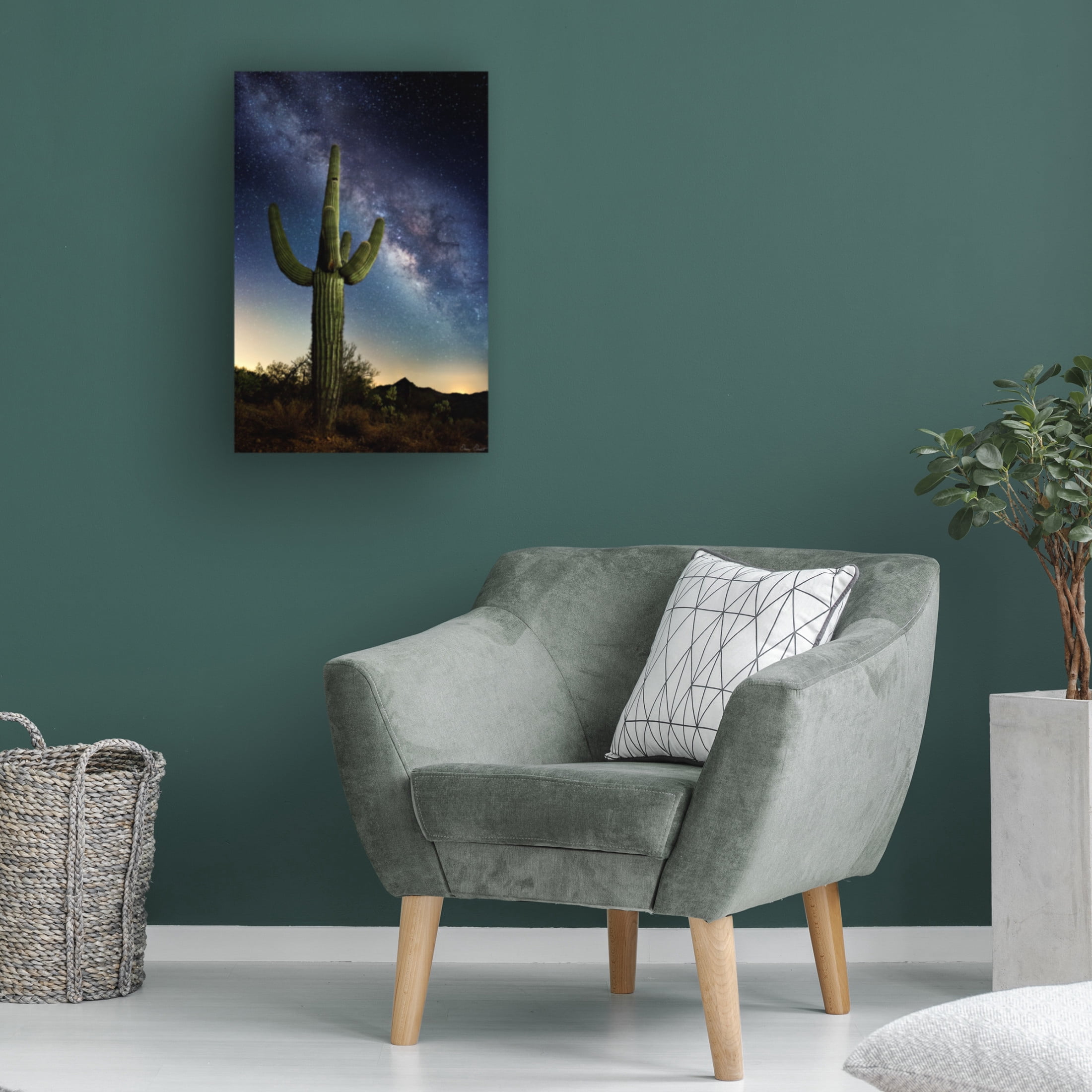 Trademark Fine Art David Drost  Desert Lights I Canvas Wall Art