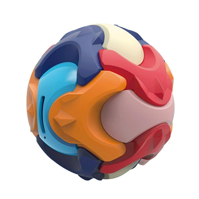 Juego de rompecabezas con bolas, hucha, bloques de construcción en 3D, juguetes educativos para niños.