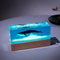 thumbnail image 5 of Ocean Resin Night Light with Artistic Home Decoration, Holiday Gift, Birthday Gift Handmade, 5 of 5