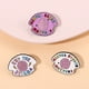 thumbnail image 5 of Salud Mental Palabras Cuerpo Cerebro Forma Personalidad Joyería Aleación Aceite Gota Metal Insignia Broche Regalo, 5 of 5