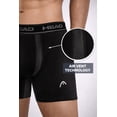 thumbnail image 2 of Men’s HEAD Air-Vent Performance Boxer Briefs, 4-Pack (Sizes S–XL), 2 of 7