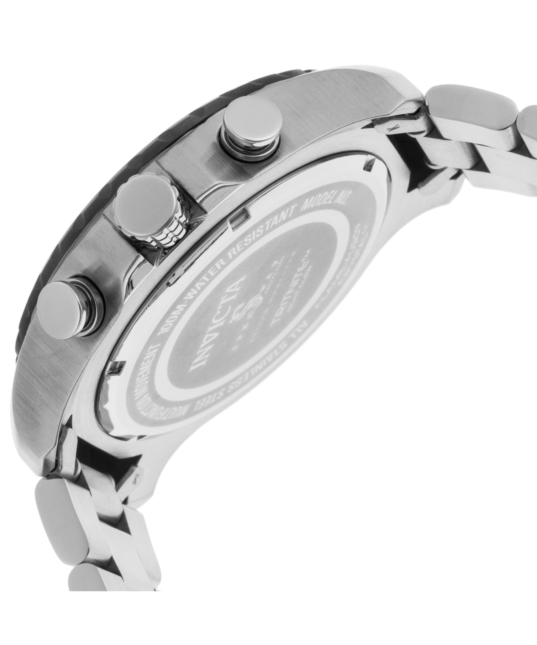 Invicta Men's 24211 Speedway Multi-Function Stainless Steel Silver-Tone Dial Watch