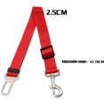 thumbnail image 2 of Cinturón de seguridad para coche para perros, arnés universal para coche, suministros de viaje para mascotas (1 unidad), 2 of 5