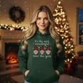 thumbnail image 2 of Merry and Bright Christmas Shirt Women’s Funny Xmas Tee Cute Believe Letter Print Holiday Graphic Top Short Sleeve Christmas Shirt Gift, 2 of 5