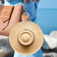 thumbnail image 3 of Clip de sombrero , accesorio portátil para exteriores para sujetar gorras, clips de gorras para mujeres y niñas , Flores huecas Hugo Clip de sombrero para adultos, 3 of 7