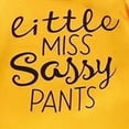 thumbnail image 4 of masbird Baby Girls Clothes Long Sleeve Romper Bow Pants Headbands Set Fall Winter Outfits 3pcs 0 3 6 9 12 18 24 Months,Light Yellow,12-18 M, 4 of 4