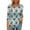 A02-Multicolor, variant on ZVAVZ Womens Graphic T-Shirts,Women Floral Print Tunic Tunic Tees 3/4 Sleeve Crew Neck Tops Folding Curved Hem Tunic Tee Limited Time Deals Multicolor S