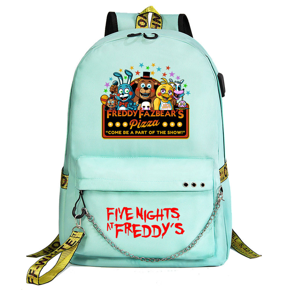 Buzzdaisy Five Nights at Freddy's Backpack with Computer Protection and USB  Charging - Large Capacity School Bag in 2023