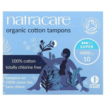Natracare Tampons, Super - 10 ct
