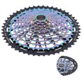 thumbnail image 3 of Rueda libre para bicicleta de montaña, volante de Cassette ligero hueco de 9‑50T, colorido, 11 velocidades, 9‑50T, 3 of 10