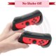 thumbnail image 2 of Negro (2 paquetes) - Soporte de agarre compatible con Joy Con para interruptor y modelo OLED, agarres de controlador cómodos, 2 of 5