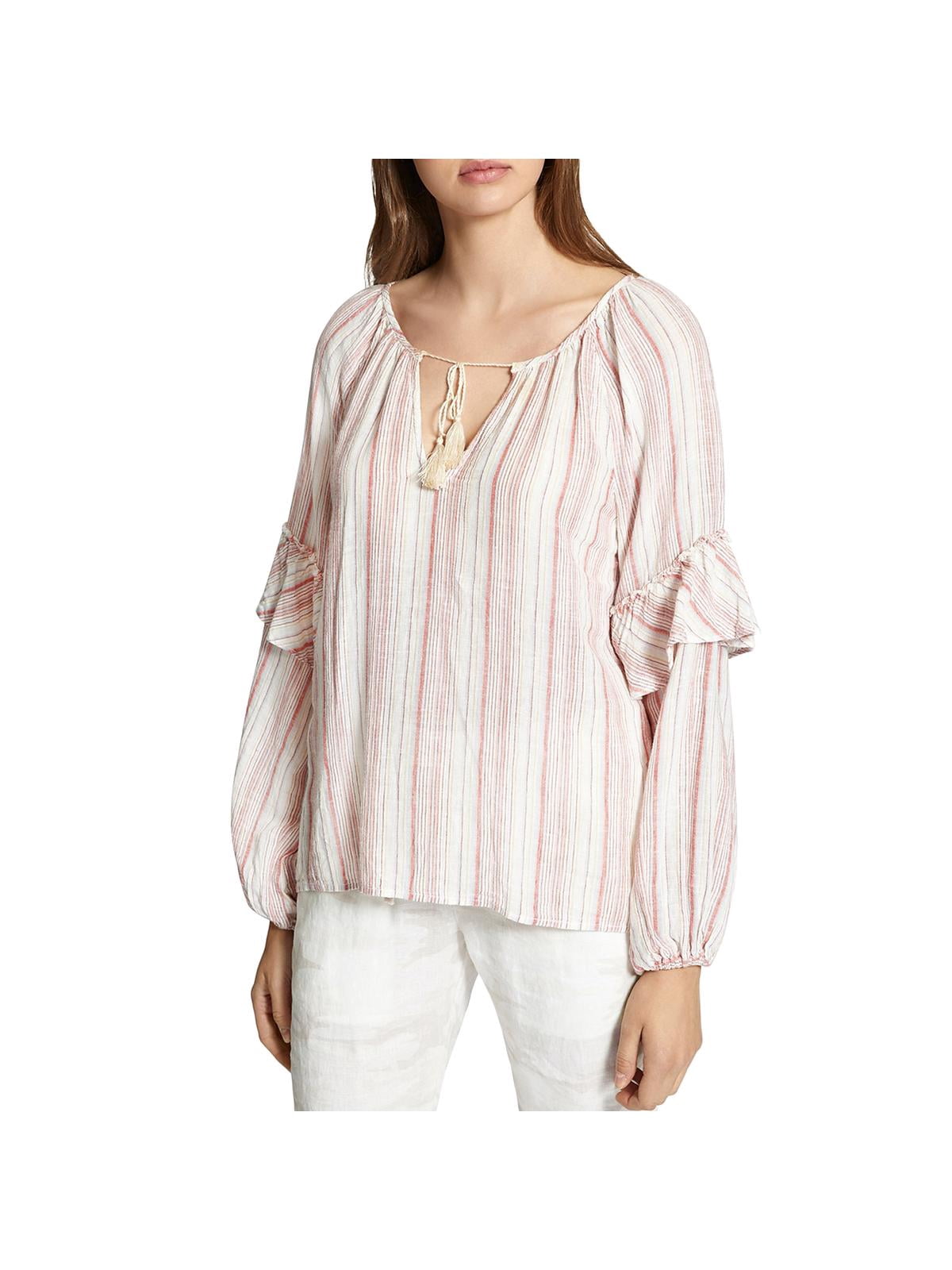 boho linen tops