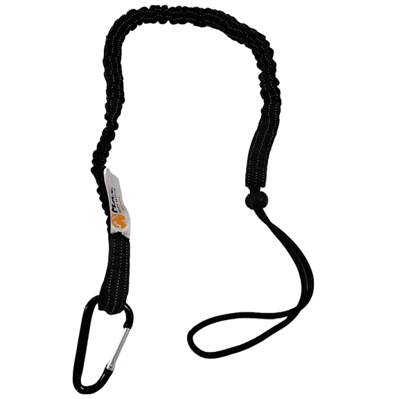 Scaffold Tool Lanyard With Carabiner Clip And Adjustable Loop End/SAFETY