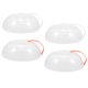 thumbnail image 4 of 4pcs Microwave Food Covers Microwave Splatter Guards Kitchen Microwave Covers HOMEMAXS 13927523-MX, 4 of 6