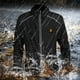 thumbnail image 3 of Chaqueta de impermeable a prueba unisex Ropa de para proteger reflectante Negro, 3 of 9