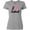 Athletic Heather, variant on Inktastic I Love Softball Girls Sports Women's T-Shirt