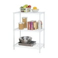 thumbnail image 5 of Hyper Tough 3-Tier Multipurpose Wire Shelving Rack, White Color, 750lbs Load Capacity, 5 of 9