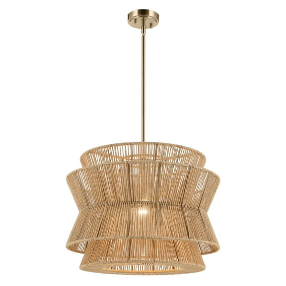 52734CPZ Kichler Lighting Ophira - 1 Light Pendant-16.75 Inch Tall and 22 Inch Wide