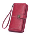 thumbnail image 3 of Cartera de mujer con cremallera, cartera larga, cartera, moda europea y americana, bolso de mano de gran capacidad, 3 of 6