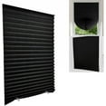 thumbnail image 2 of 1Pc Shades Self-adhesive Half Windows Nonwoven Folding Curtain Bathroom Balcony Living Room Balcony Curtains Pleated Blinds, 2 of 9