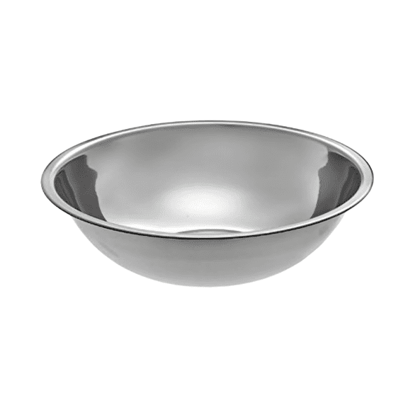 Stainless Steel Mixing Bowl for Commercial and Home Kitchen - 16 Quart Capacity