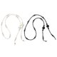 thumbnail image 3 of 2pcs Gafas de perlas largas Cuerdas colgantes Pearl White Pearl Lanyard (Blanco Negro), 3 of 5