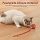 thumbnail image 4 of Pelota de juguete inteligente para gatos, juguete eléctrico automático con forma de bola rodante, interactivo, para mascotas, gatos y perros, color verde, 4 of 5