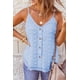 thumbnail image 2 of ABPHQTO Camiseta sin mangas verde con tiras y cuello ahuecado para mujer, 2 of 5