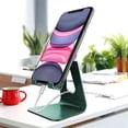 thumbnail image 2 of Adjustable Cell Phone Stand, Phone Stand, Cradle, Dock, Holder, Aluminum Des, 2 of 4