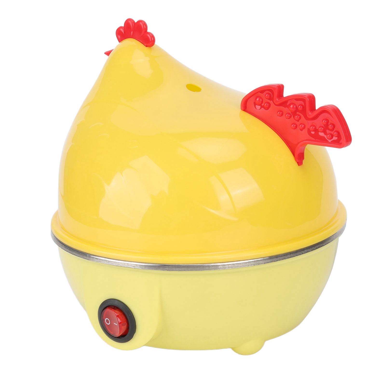 Electric Egg Cooker, 7 Egg Capacity Automatic Shut Off Chicken Shape  And  Quick Egg Cooker For Breakfast US Standard 110V