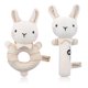 thumbnail image 2 of Juguetes para bebés Animales Coctelera de sonajero Suave agarre a mano Muñecas Infantil Sensorial Educación temprana Regalo de ducha relajante Niños Niñas Tipo 1 2 piezas tholdsy FN000718-01, 2 of 7