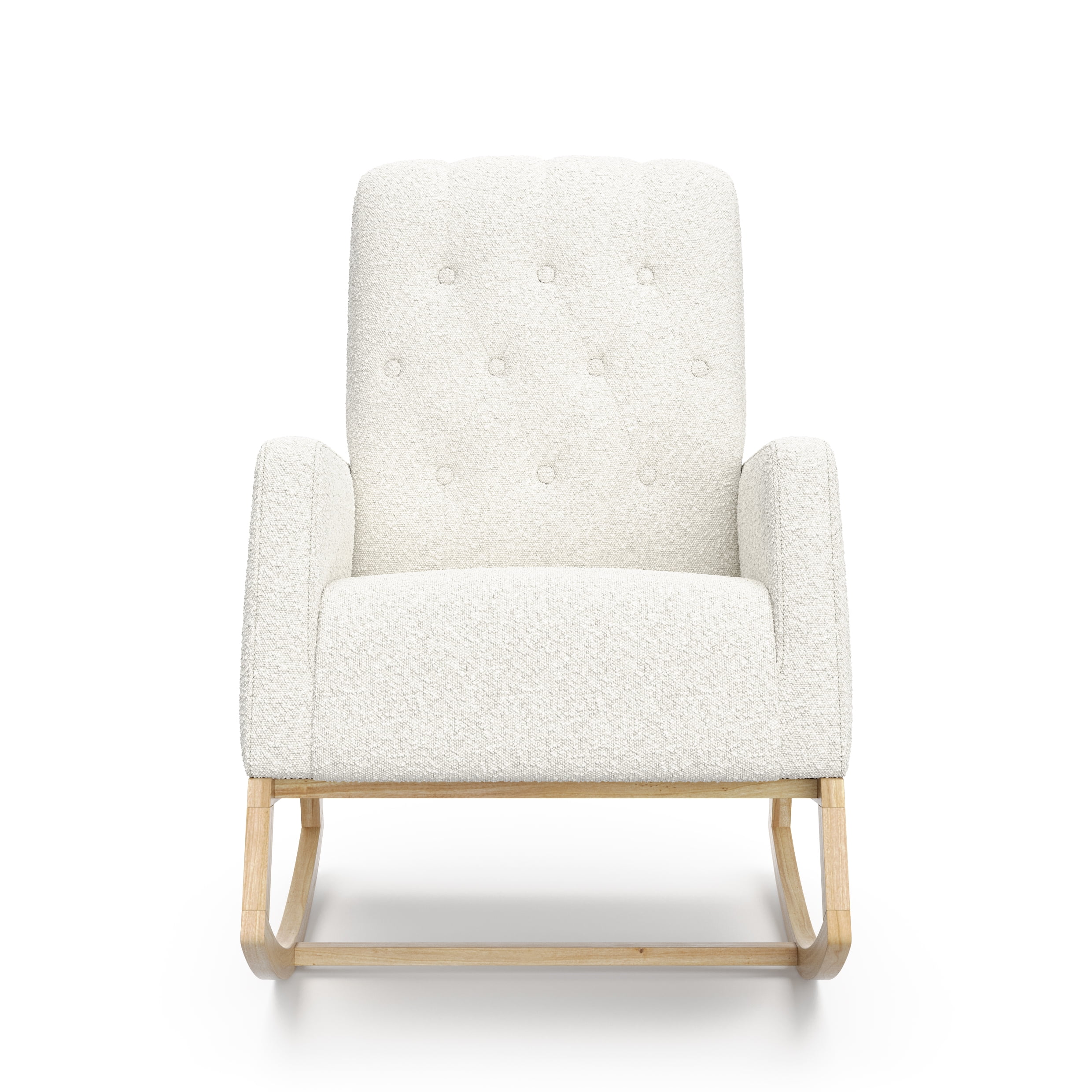 Storkcraft Northern Lights Infant Rocking Chair, Natural/Ivory Boucle