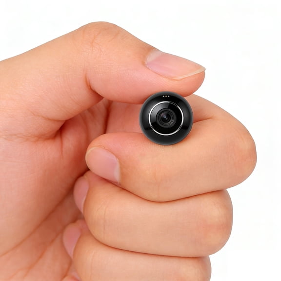 L4 Only 1 Inch Compact Audio Recorder with Built-in Camera, HD Video & Audio Recorder for Daily Use, Portable Wearable Mini Voice Recorder with Video Recording