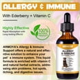 thumbnail image 6 of Dog Allergy Relief Drops with Elderberry and Vitamin C Seasonal Allergies, Skin & Coat Immune Support 2 fl oz, 6 of 10