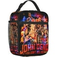 thumbnail image 2 of John Cena Lunch Bag Portable Insulated Lunch Box Large Capacity Tote Bag Zipper Net Pocket 10 L X 4 W X 8 H inches, 2 of 7