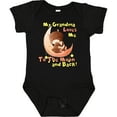 thumbnail image 3 of Inktastic My Grandma Loves Me to the Moon and Back Boys or Girls Baby Bodysuit, 3 of 5