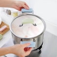thumbnail image 6 of HEATSHAKING Heat Resistant 2Pcs Silicone Pot Handle Cover Anti Scalding Pan Handle Grip .8x3x2cm, 6 of 8