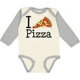 thumbnail image 3 of Inktastic I Heart Pizza Boys or Girls Long Sleeve Baby Bodysuit, 3 of 5