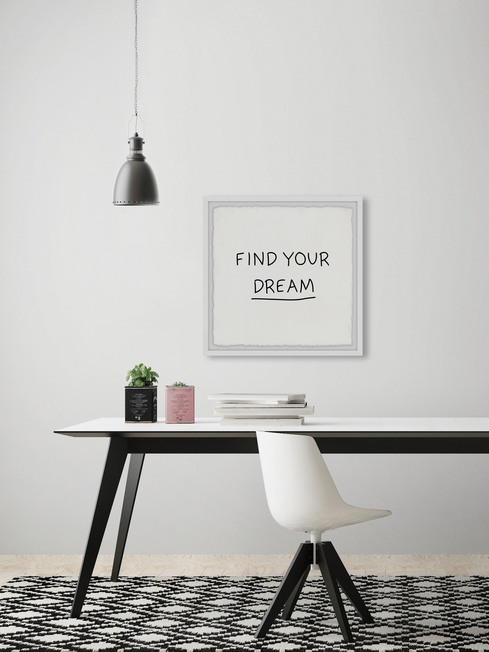 Marmont Hill Find Your Dream IV Framed Wall Art, 18" x 18"