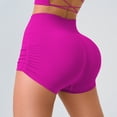 thumbnail image 2 of Timegard Gym Shorts Women Slim Ruched Butt Lifting Comfy High Waist Workout Yoga Shorts Tight Summer, 2 of 4