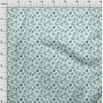 thumbnail image 4 of oneOone Cotton Flex Teal Blue Fabric Valentine Love Heart Sewing Fabric By The Yard Printed Diy Clothing Sewing Supplies 40 Inch Wide, 4 of 4