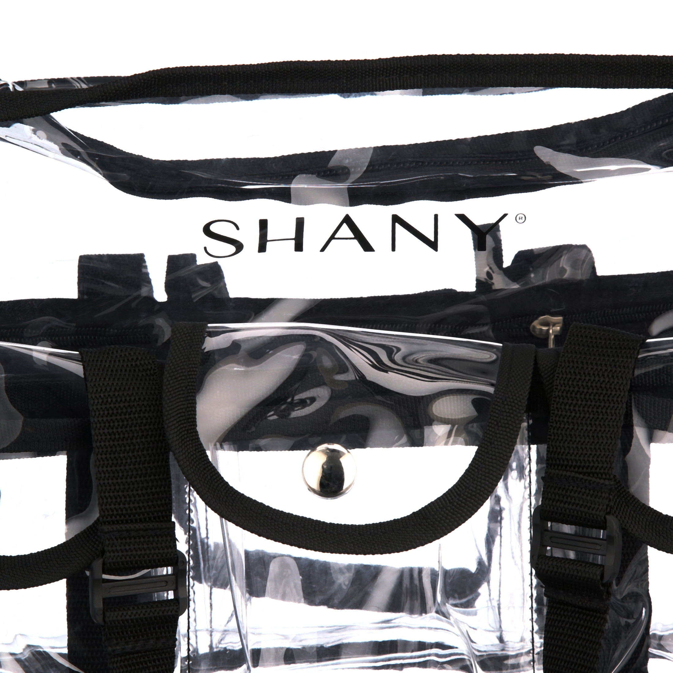 Shany Pro Clear Makeup Bag With Shoulder Strap - Blue : Target