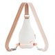 thumbnail image 5 of Bolso de Hombro Telena de Cuero Vegano Pequeño Beige, 5 of 7