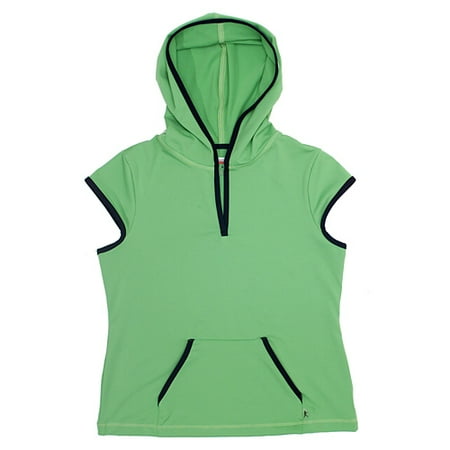 Danskin Now - Women's Cap Sleeve Performance Hoodie