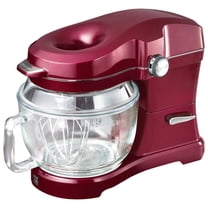 Kenmore Elite Ovation 5Quart Tilt Head 500W Stand Mixer, 360 Degree Splash Guard, Red