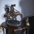 thumbnail image 5 of Nifao End of the Trail by James Fraser statue - replica – Home Decor Sculpture, 7"L x 3"W x 9"H, 5 of 13