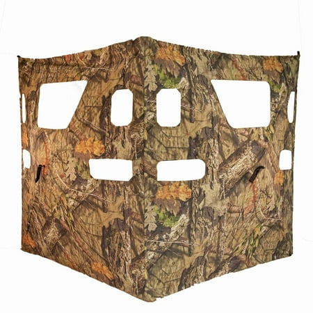 Rhino CRC105 Cut N Run Mossy Oak Breakup Country Camo Open Back Hunting Blind