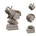 thumbnail image 6 of QSTDGVPW Animal Sculpture Anniversary Gift Ornament for Living Room Bedroom Bookshelf Elephant, 6 of 9